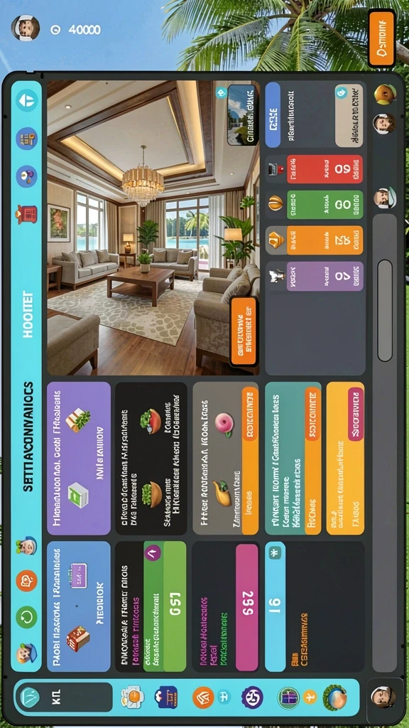 Karakter pilihan dengan desain yang unik.