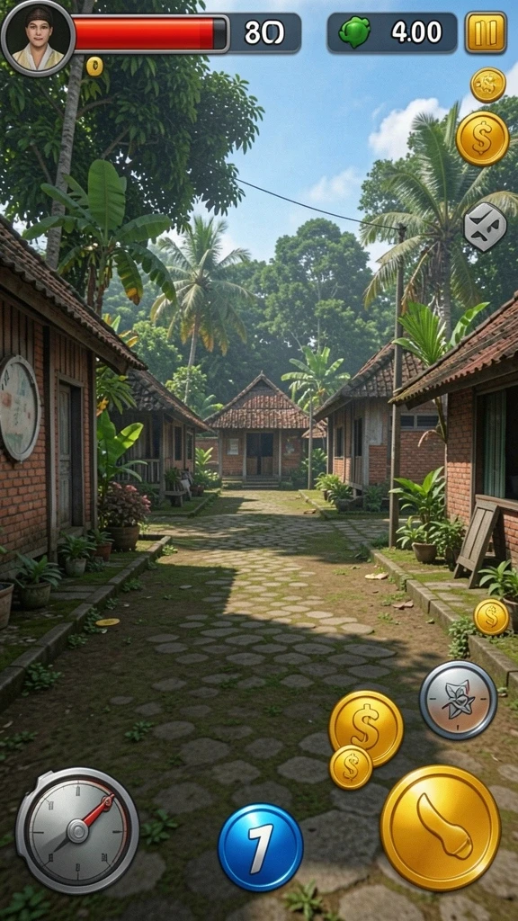 Karakter-karakter unik dengan kemampuan yang berbeda.