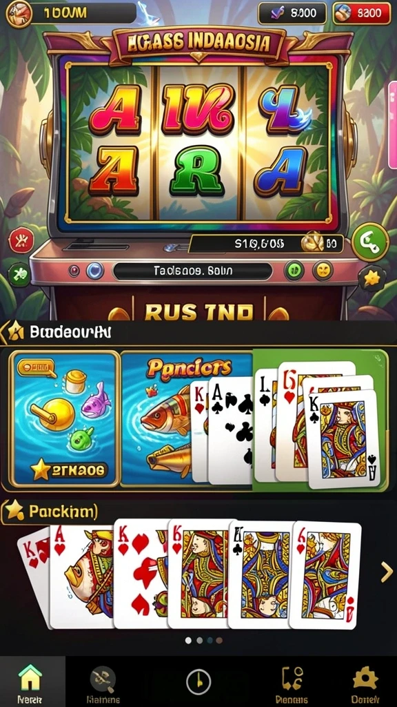 Berbagai pilihan tema slot yang menarik.