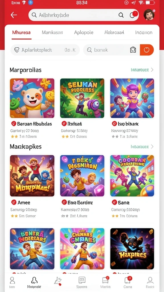 Beragam tantangan menarik dengan hadiah menarik.