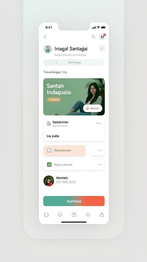 Tampilan antarmuka yang menarik dan user-friendly.