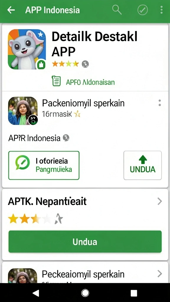 Gameplay yang menantang dengan berbagai level seru.