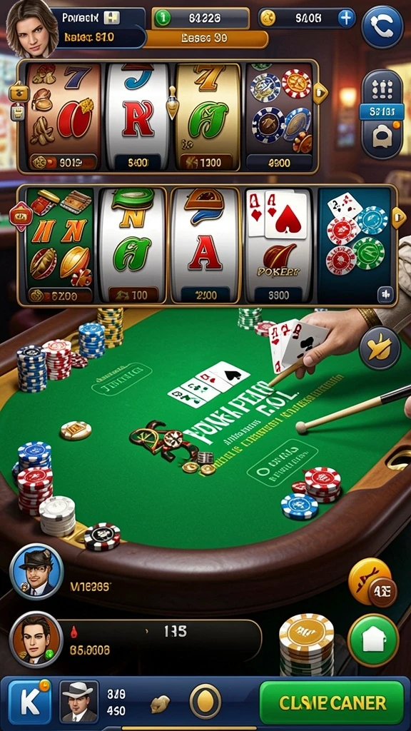 Tampilan utama BOS5000 dengan grafik menarik.