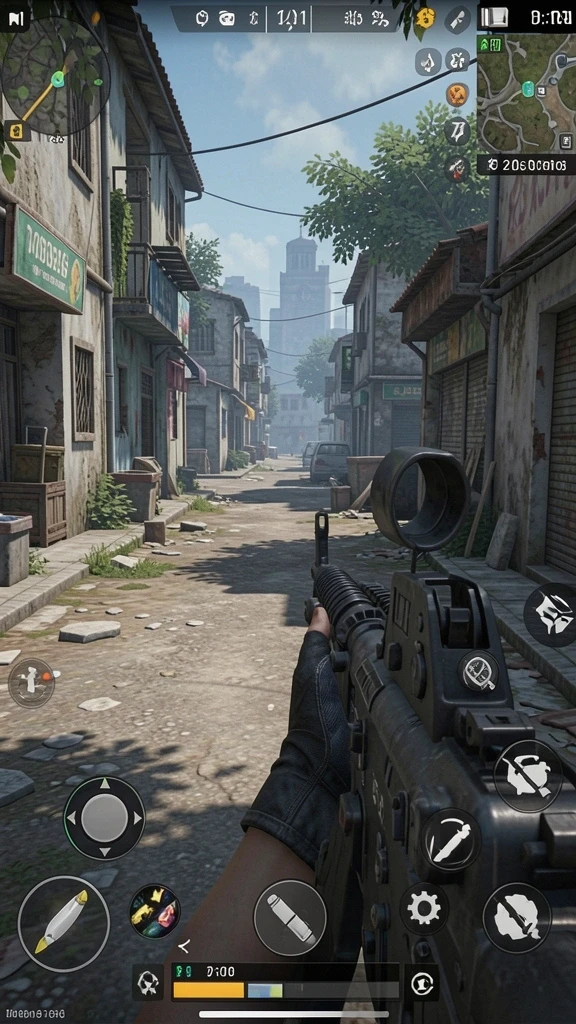 Fitur multiplayer yang menghubungkan pemain dari seluruh dunia.