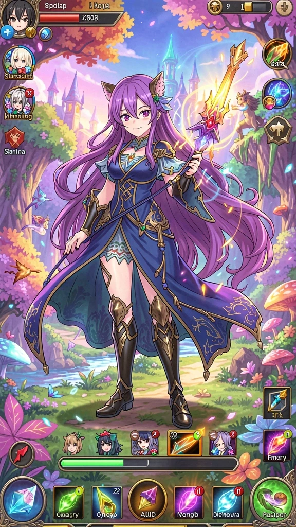 Gameplay yang seru dan menantang di setiap level.