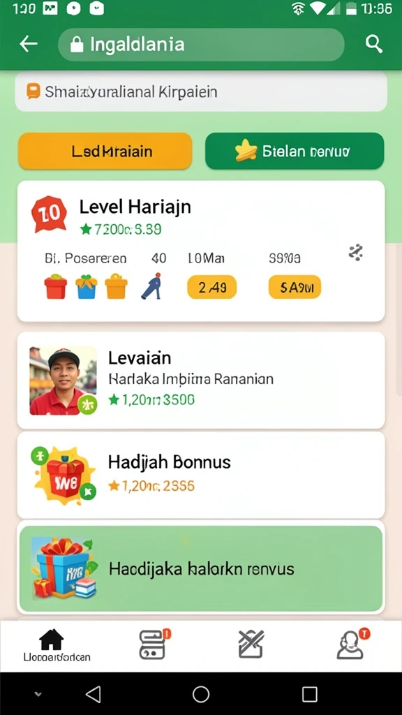 Ilustrasi komunitas pemain yang aktif dan bersahabat.