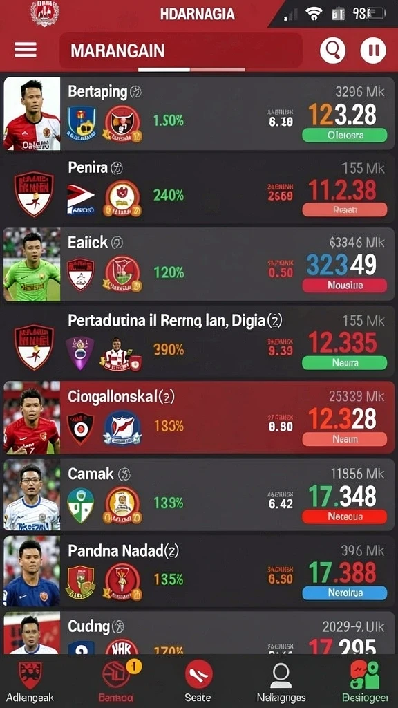 Antarmuka utama FENDI188 yang menarik.