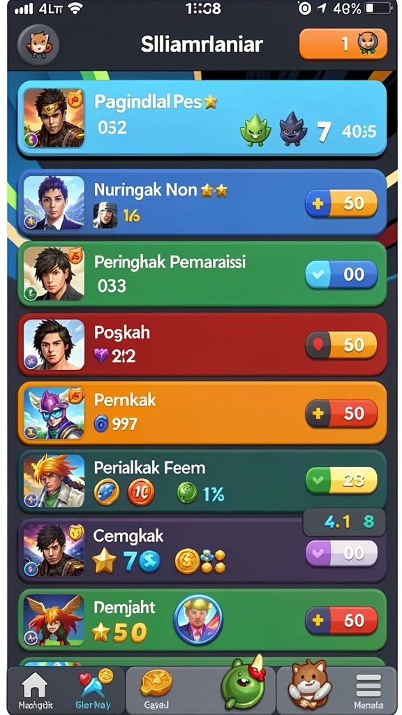 Tampilan antarmuka yang ramah pengguna dan mudah dinavigasi.