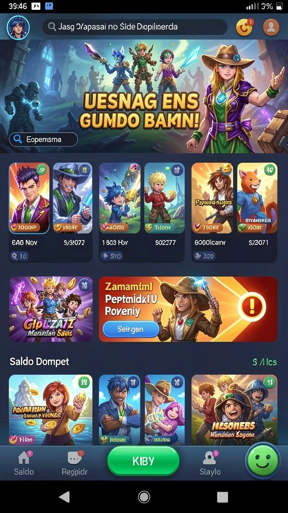 Karakter yang unik dan beragam siap untuk dijelajahi.