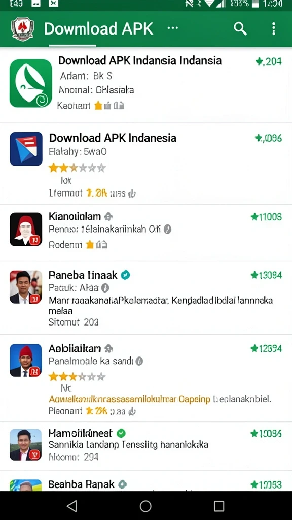 Tampilan menawan dari antarmuka pengguna IDNSERU.