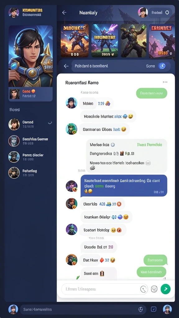 Screeshot acara komunitas terbaru yang menarik.