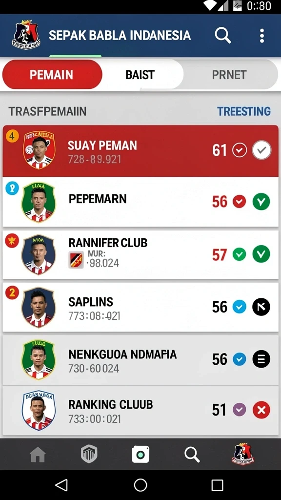 Menampilkan karakter utama dalam aksi yang mengesankan.