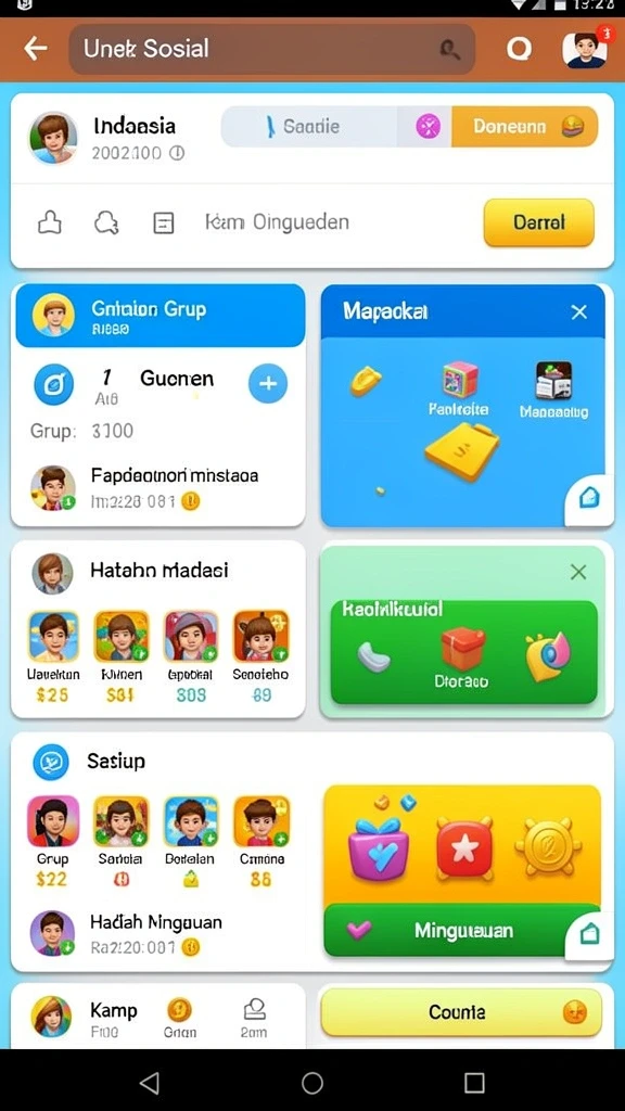 Tampilan menarik dengan grafis berkualitas tinggi.