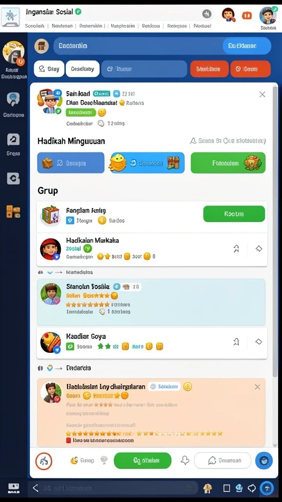 Karakter yang beragam dan menarik untuk dimainkan.