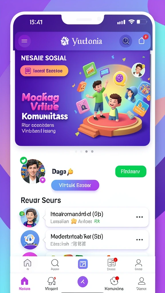 Sistem reward yang menarik dan memotivasi pemain.