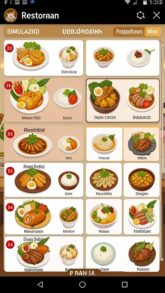 Screenshot menunjukkan level baru yang menantang.