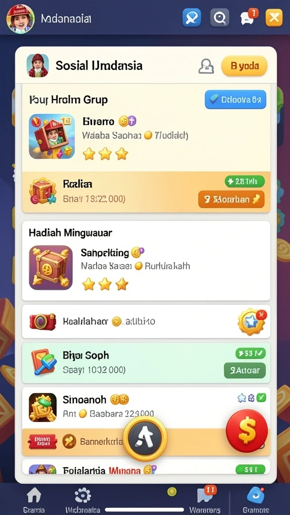 Tampilan antarmuka yang ramah pengguna.