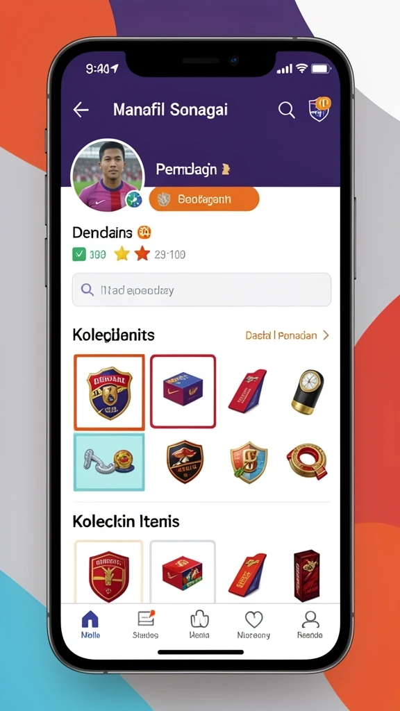 Tampilan antarmuka pengguna yang menarik dan intuitif.