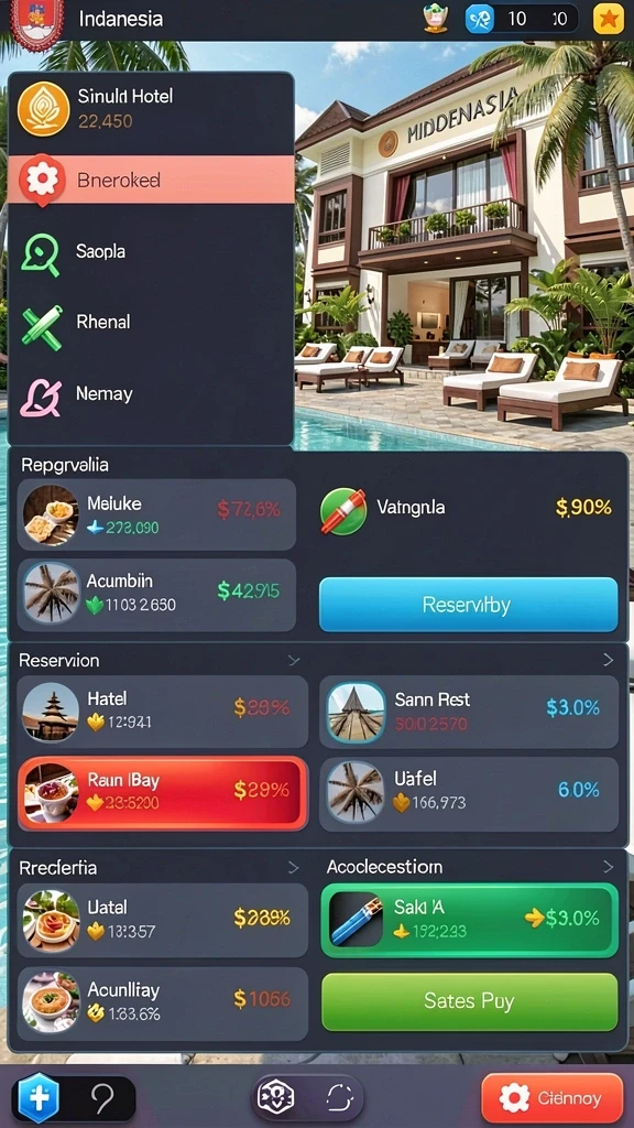 Pengalaman bermain yang mendebarkan dalam setiap level.