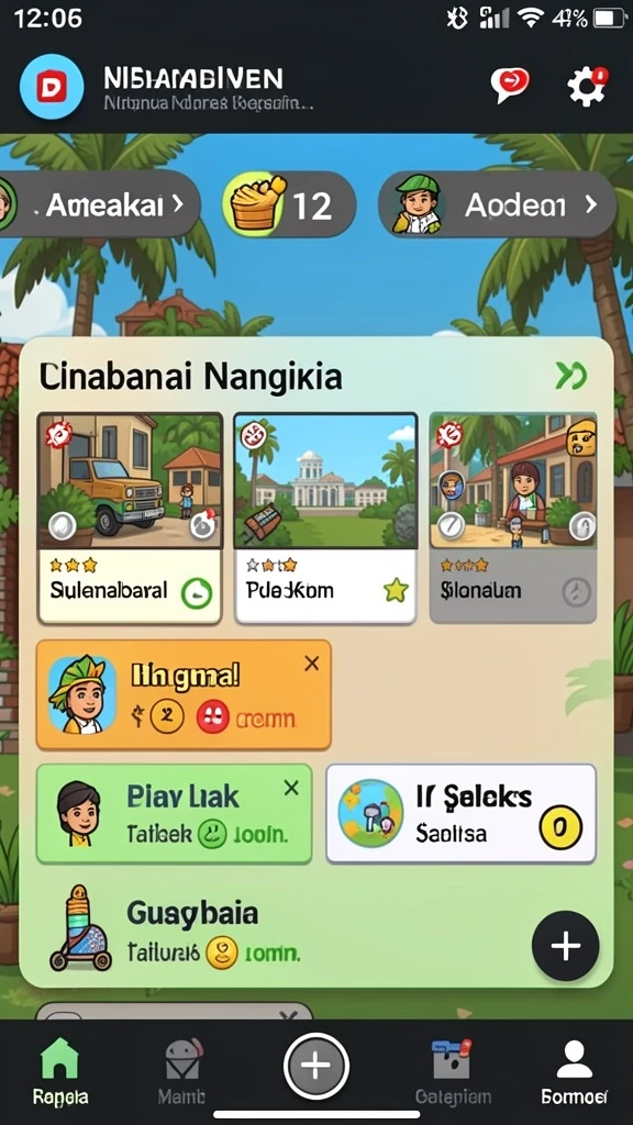 Antarmuka menarik dan mudah digunakan.