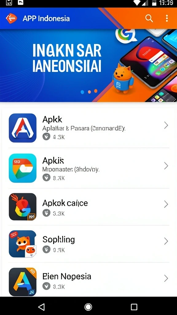 Tampilan antarmuka utama LUCKYDF yang menarik.
