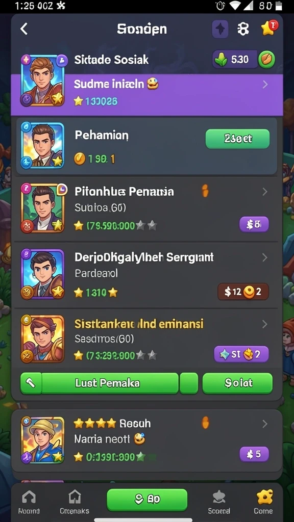 Grafik yang menawan dan menarik.