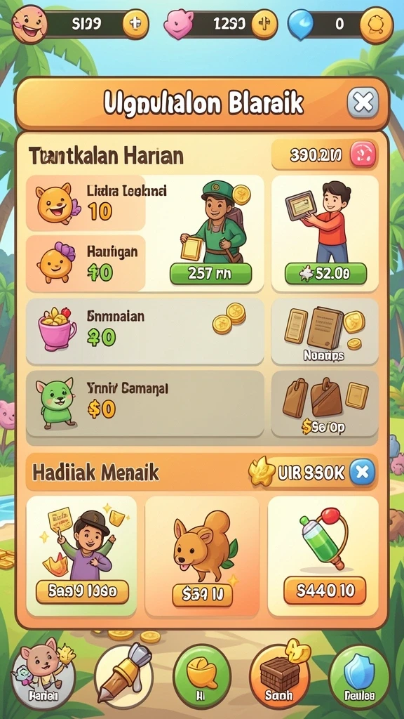 Pengalaman bermain yang mendebarkan dan interaktif.