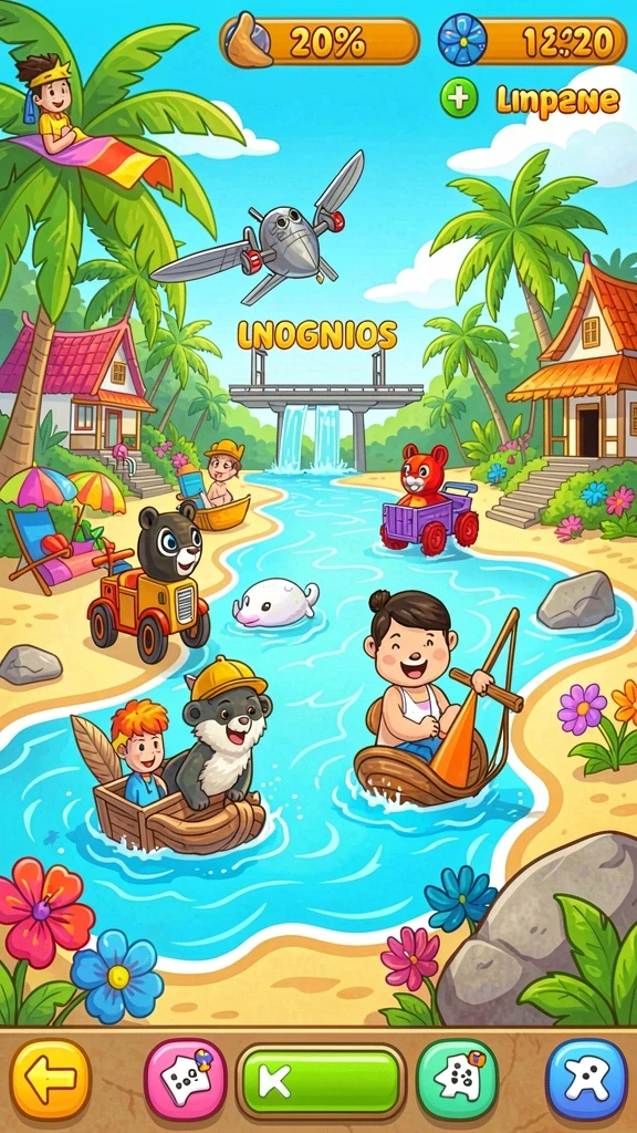Gameplay yang mengasyikkan dan intuitif.