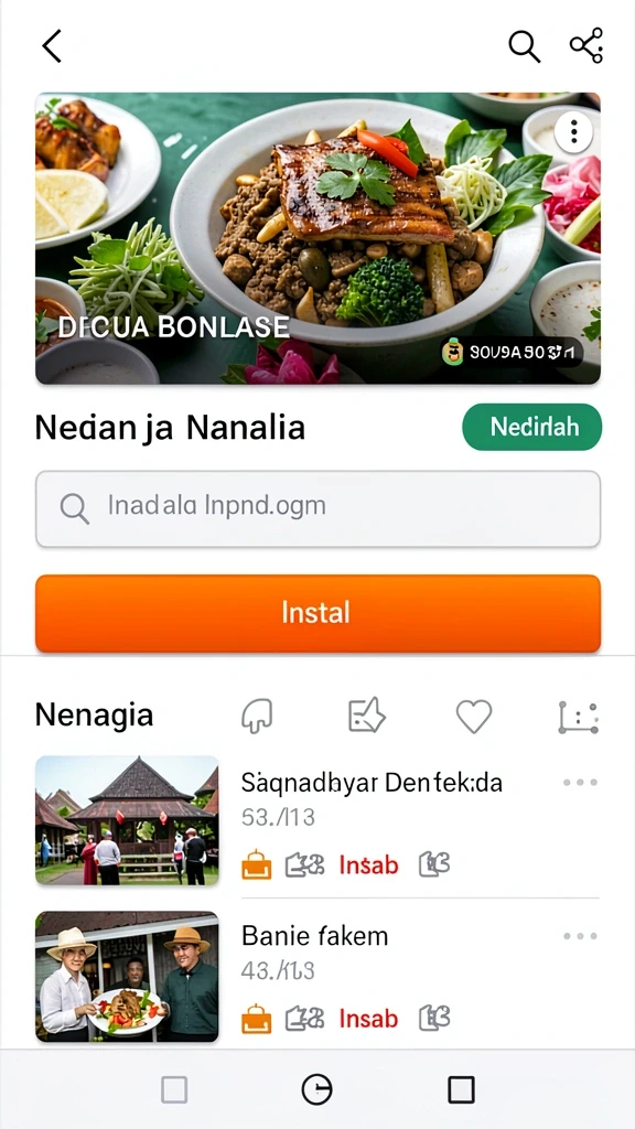 Tampilan awal yang menarik dan penuh warna.