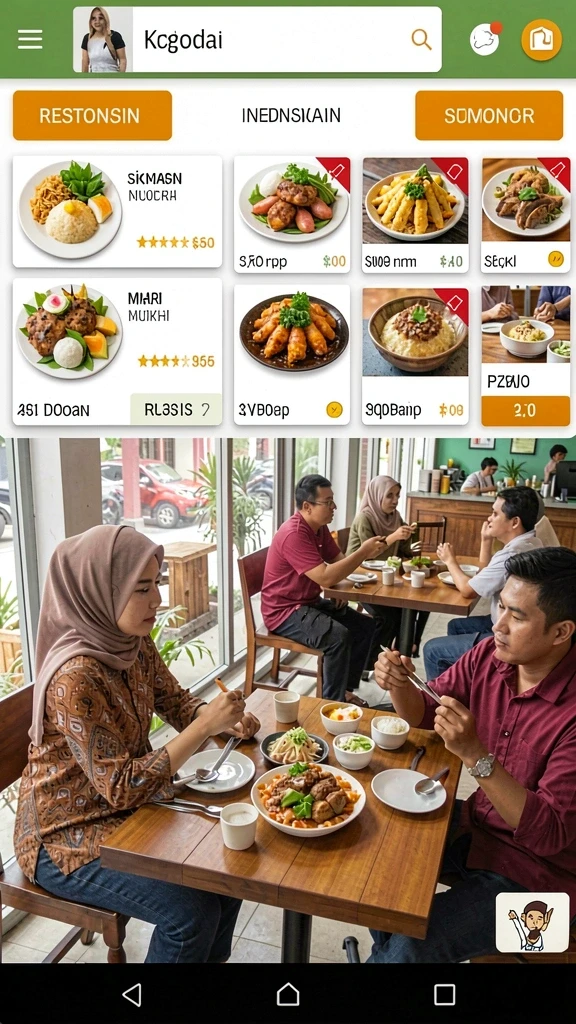 Grafis menakjubkan yang membuat pengalaman bermain semakin seru.