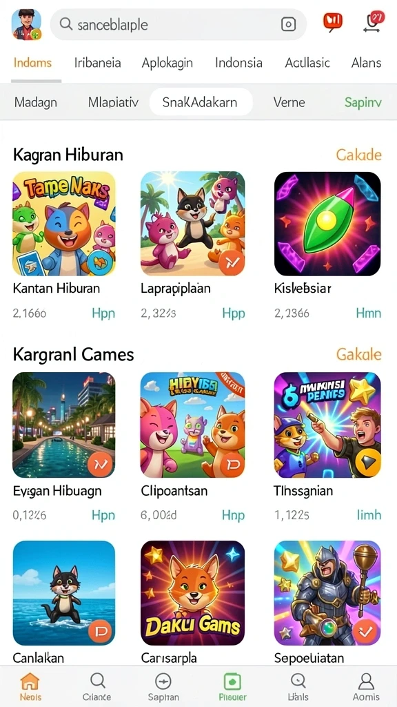 Karakter unik dengan kemampuan istimewa untuk dipilih.