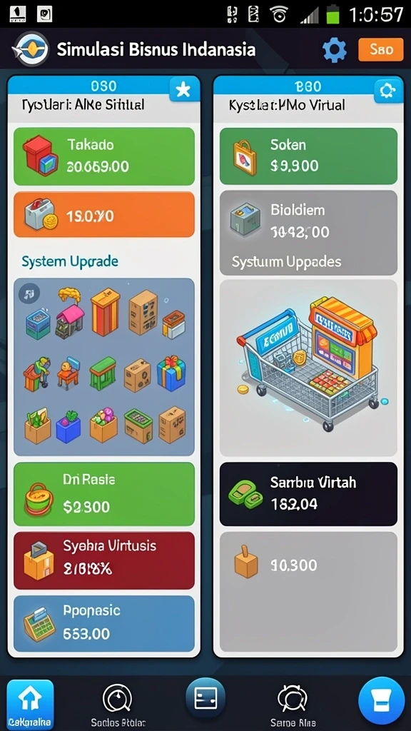 Pemain sedang bersaing di level yang penuh tantangan dan strategi.