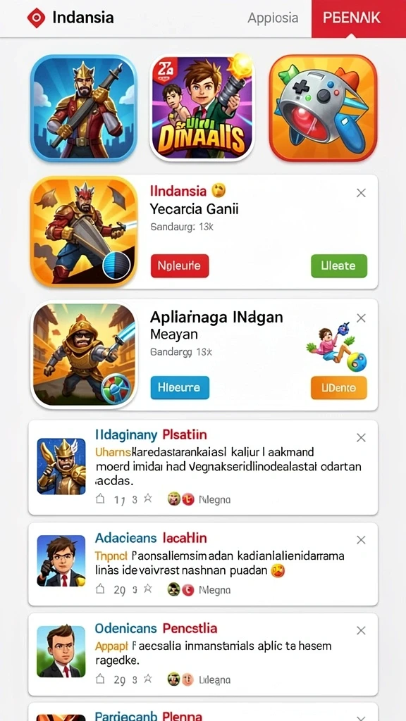 Tampilan antarmuka yang user-friendly dan menarik.