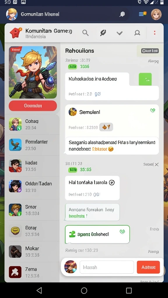 Leaderboards yang memotivasi pemain untuk bersaing.