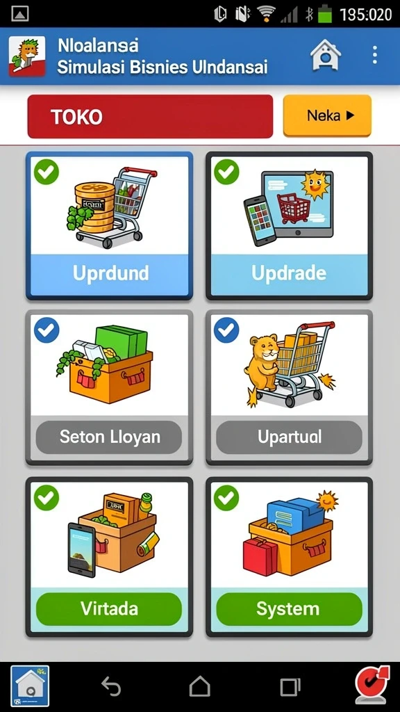 Lihat berbagai item yang bisa ditemukan dalam permainan.