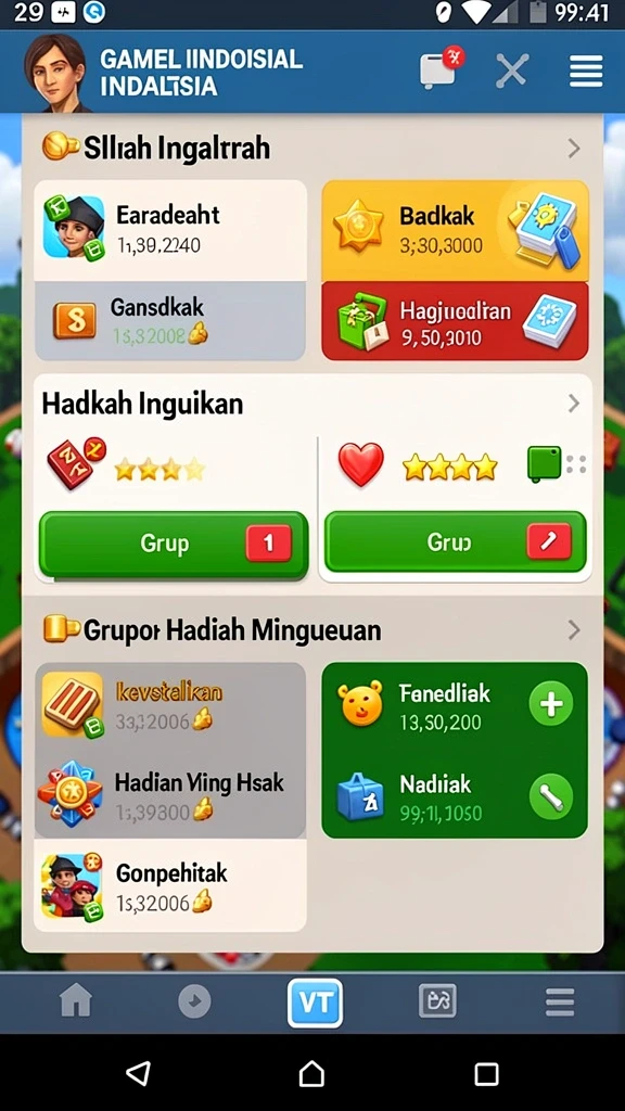 Tampilan antarmuka yang sederhana dan intuitif.