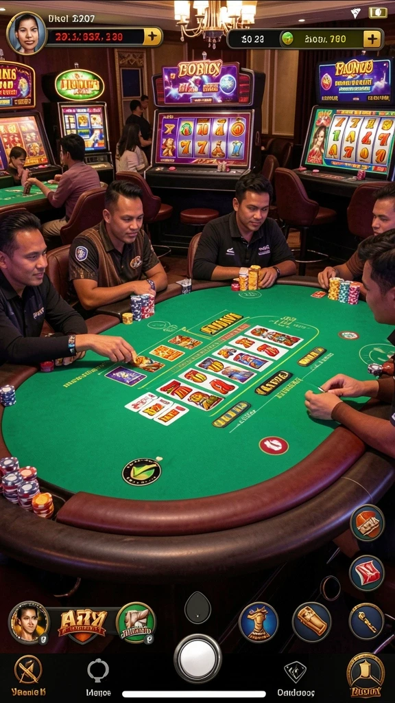 Tampilan awal aplikasi SURGA55 yang menarik.