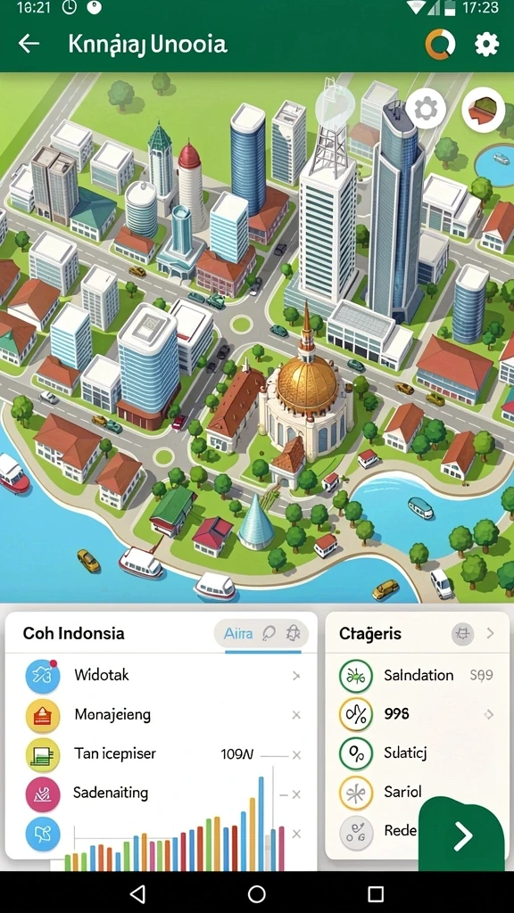 Beragam karakter menarik untuk dipilih.