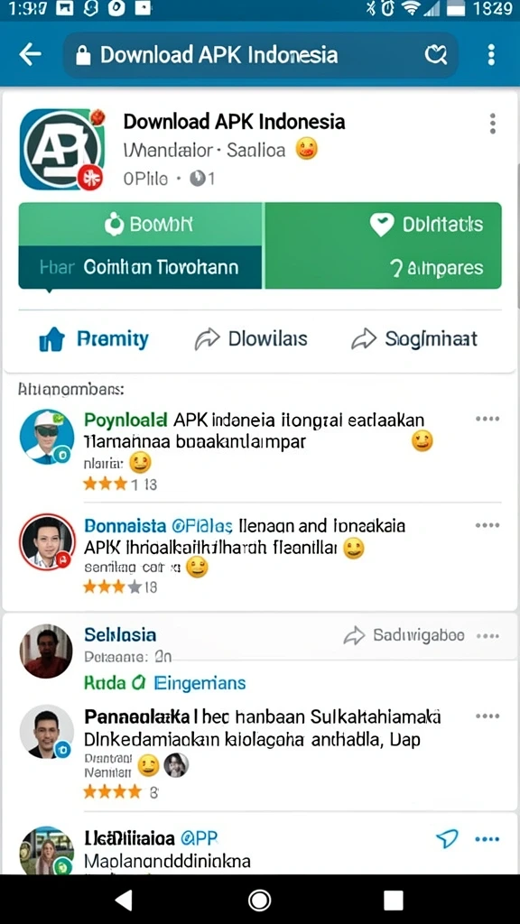 Berbagai tema slot yang tersedia dalam aplikasi.