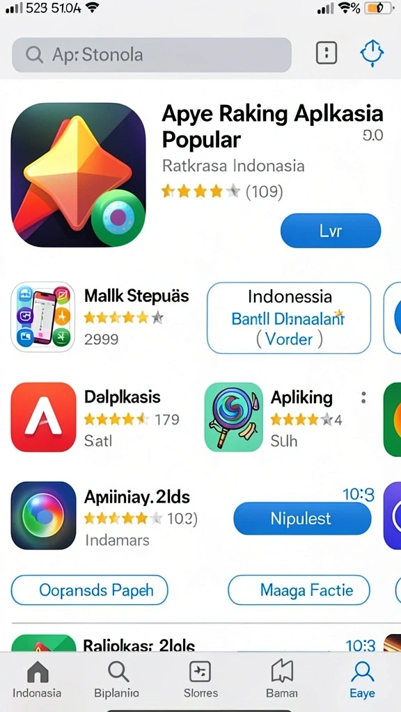 Tampilan antarmuka yang user-friendly.