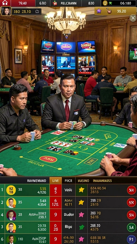 Tampilan mesin slot yang menarik dan penuh warna.
